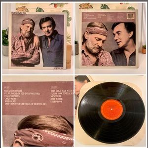 Willie Nelson San Antonio Rose Vinyl Record